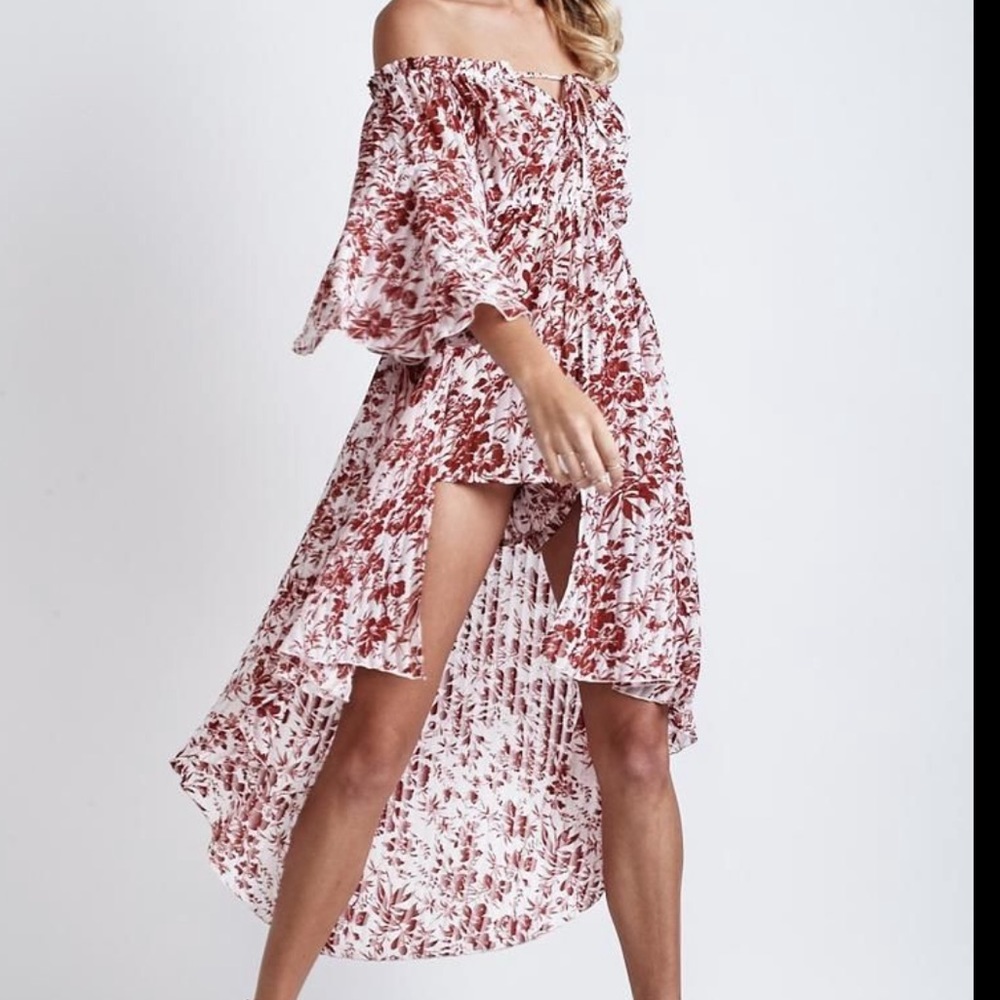 Morrisday burnt summer maxi skort